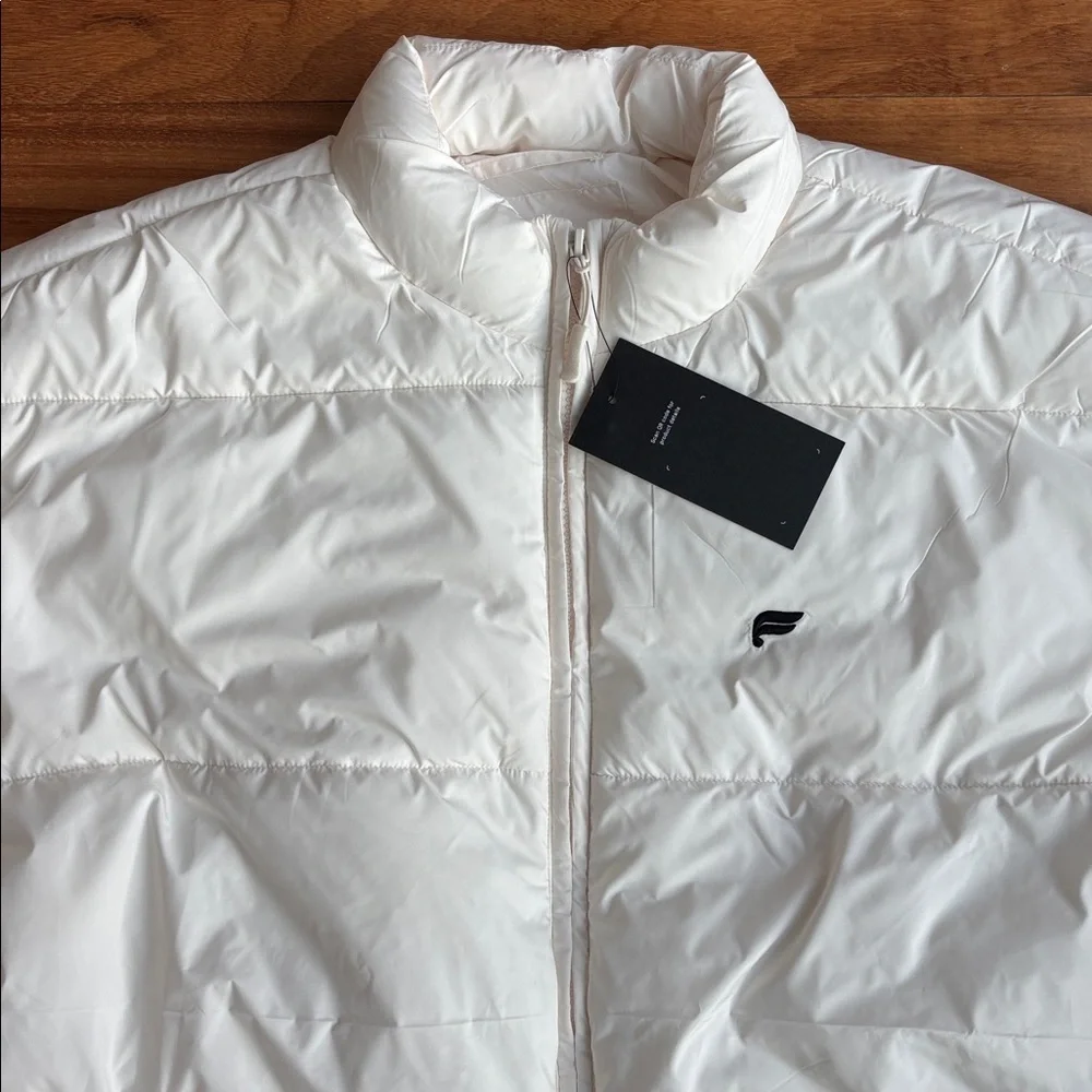 NWT white Fabletics puffer